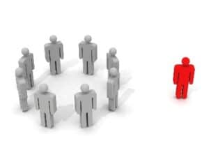 sladder - ikke rart at føle sig uden for 